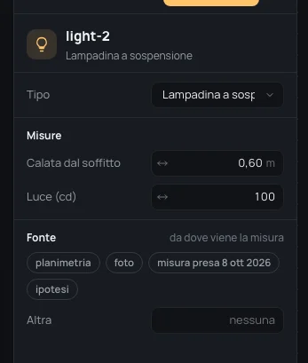 La lampadina a sospensione sopra il bovindo: Tipo, Calata dal soffitto 0,60 m, Luce (cd) 100