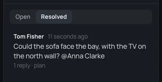 Resolved: Tom Fisher's thread about the sofa, 1 reply