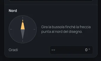 Nord: la bussola e i suoi gradi