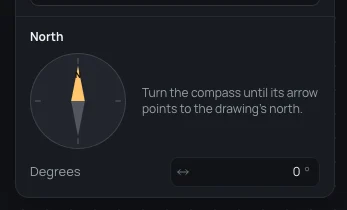 North: the compass and its degrees